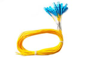 China Simplex 2.0mm 1.2m SC UPC Fiber Optic Pigtail Low Insertion Loss wholesale