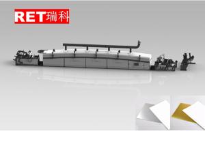 China Jumbo Cardboard Laminating Machine , Pneumatic Hydraulic Automatic Flute Laminator wholesale