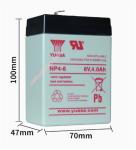 YUASA NP4-6 6V 4AH UPS Battery Sealed Lead Acid Battery New Original For UPS