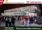 Double Decker Marquee tent For Wedding , House Shaped Tent Anti UV Easy Assemble