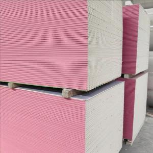 China Pure Natural Gypsum Fire Proof Sheet Rock For Indoor Office Building 4 X 8ft wholesale
