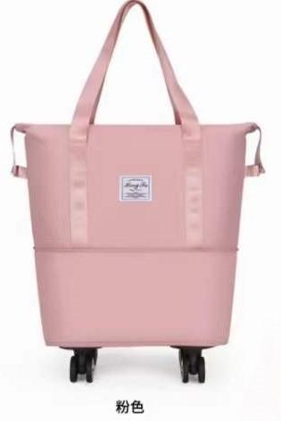 New Arrival Pink Travelling Gym Bag Sports Duffel Custom Set Foldable Luggage