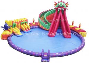 China Large Inflatable Pool Water Slide for Kids (CY-M2148) wholesale