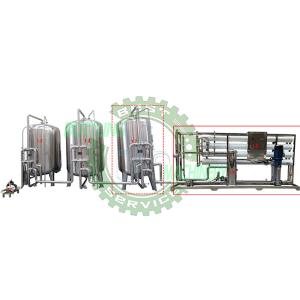 China 5 Gallon Bottle Filling 12 Ton Per Hour Water Purifying Machine wholesale