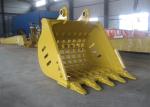 Hyundai R360 Rock Excavator Ditching Bucket 1.7m3 Capacity Yellow