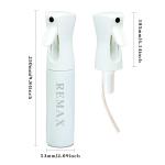 300ml PET Material Logo Customized Mist Spray Bottle Empty Plastic Bottle For
