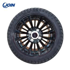 China 215/35-12 Black Electric Golf Cart Tires Wheels 12in Durable wholesale