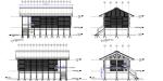 Waterproof Anti - Acid Walnut WPC House For Interior Decoration Materials