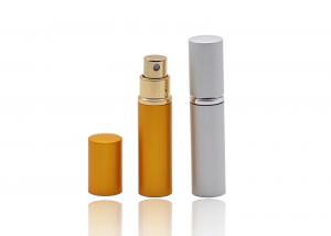 China Refill Perfume Atomizer Spray Bottle Makeup 5ml In Gold Color For Perfume Package on sale