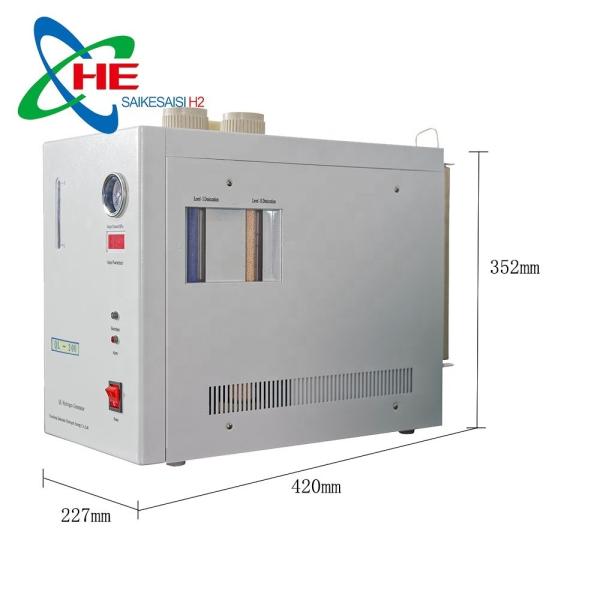 QL-300A Compact H2 Hydrogen Generator SPM/PEM Technology for Lab 420mm*227mm