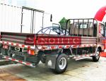 4x2 Howo Light Truck , 5 - 7 Tons Light Duty Trucks 120 / 130hp Engine Power