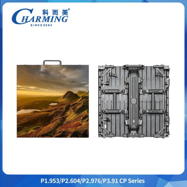 P3.91 Outdoor 3D Led 65536 Dot/㎡ Rental Screen Display With 7680 Hz High Refresh