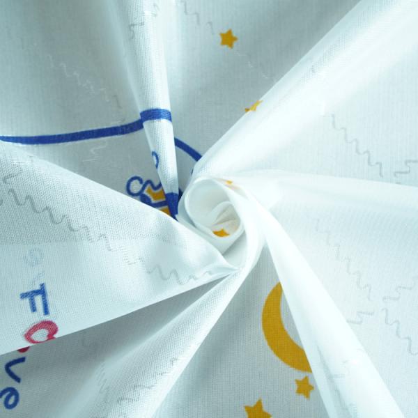 Universal 70g Polyester Tricot Fabric Mattress Cloth Material White Color