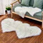 OEM Hotel Faux Sheepskin Floor Mats Rug For Nursery