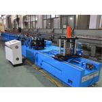 Quench 15KW Roll Forming Line , Upright Racking Shelves Steel Forming Machine