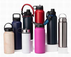 China 800ml Double Wall Stainless Steel Thermos Flask Multiple Lid Options wholesale