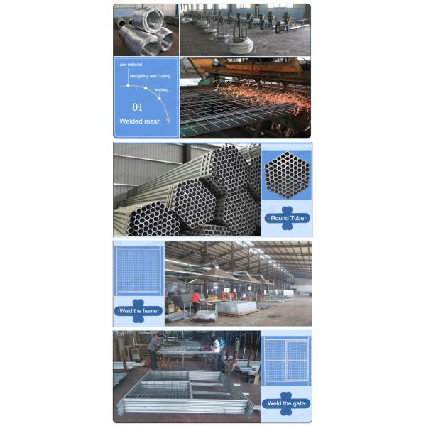 temporary fencing panels 45mm*45mm*4.00mm diameter