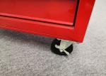 616x330x660mm 24" 5 Drawer Rolling Tool Cabinet Garage Metal Trolley