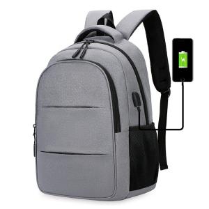 China Men Casual Travel Laptop Backpacks College Students Computer Backpack with USB Port wholesale