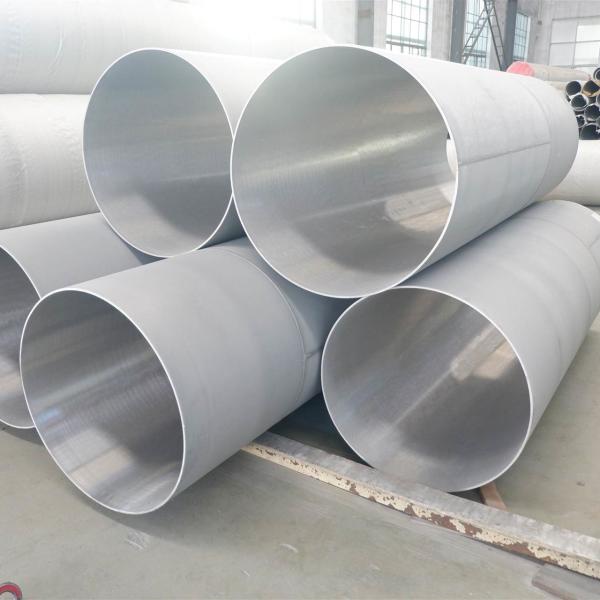 Architecture Round ASTM A240 Welded Stainless Steel Pipe 316l Inconel Exhaust