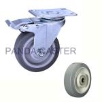 SGS Medium Duty Casters Thermoplastic 4 Inch Rubber Caster Wheels