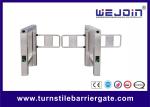 IP32 Controlled Access Turnstiles 304 Stainless Steel Turn Stiles With Double