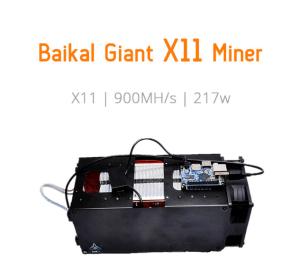 China Baikal A900 X11 ASIC Miner 900MH Baikal Giant A900 Dash Miner 217w wholesale
