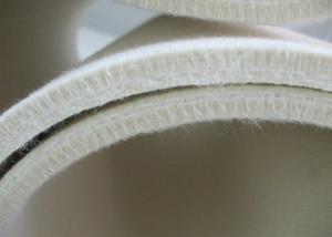 China 10mm White Color Nomex Calender Needle Felt For Textile Machinery wholesale