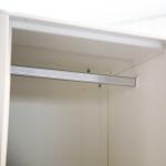 Narrow Side Staff Room Lockers Colorful Clothes Locker With Metal Rods