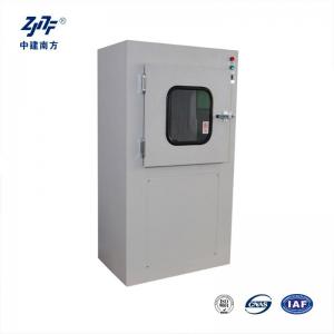 China Stainless Steel Clean Room Equipment 380V 50HZ 99.99% 0.3um Air Shower Pass Box wholesale