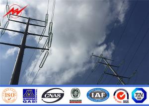China 10KV ~ 500KV HDG Electric Steel Pole for Power Transmission Line Pole wholesale