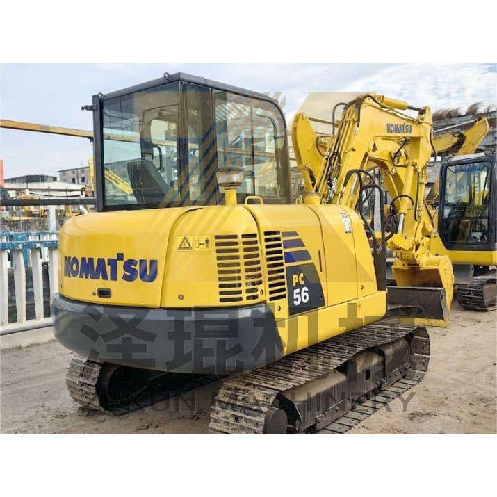 Secondhand Komatsu PC56-2K-IDE Excavator 5T 5000KG Machine Weight