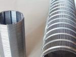 316 Stainless Steel Ss304 Wedge Screen Filter V Shaped Mesh Pipe