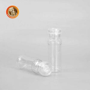 China 250ml PET Spice Bottles Condiments Salt And Pepper Containers on sale