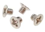 M1.2 Stainless Steel Screws Metal Flat Head Micro Screws For Electronics