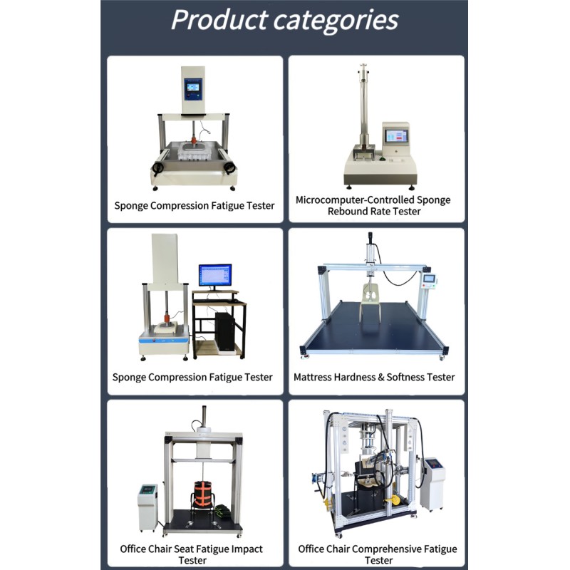 Foam Compression Strength Tester Sponge Compression Strength Test Machine Sponge
