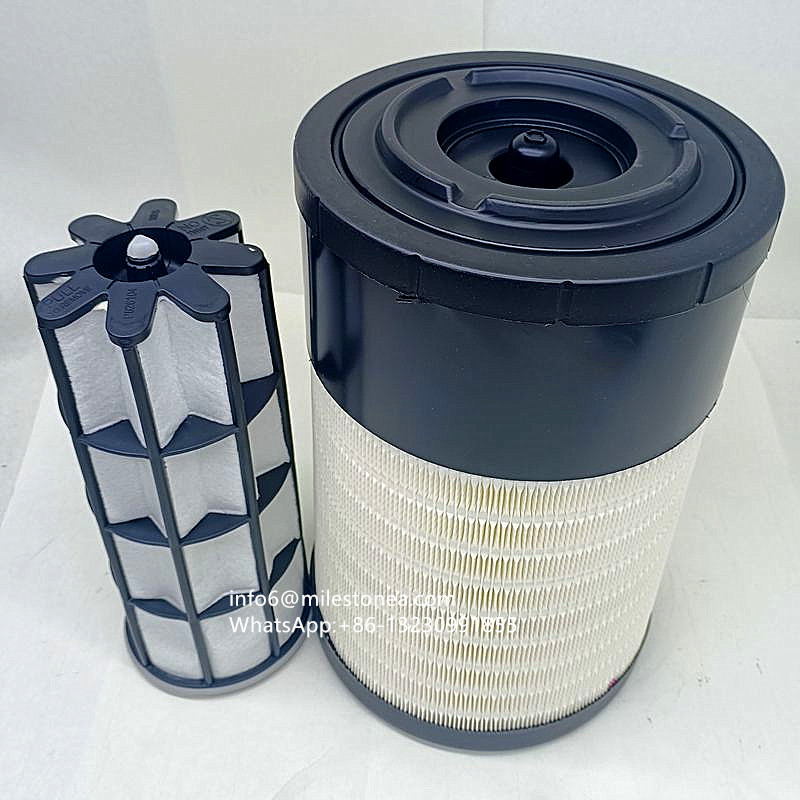 Factory supply high quality P626096 11840382 air filter for Heavy truck construction machinery parts