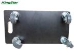 Anti - Slip EVA Pad PU Wheel Plywood Platform Moving Dolly Transport Roller