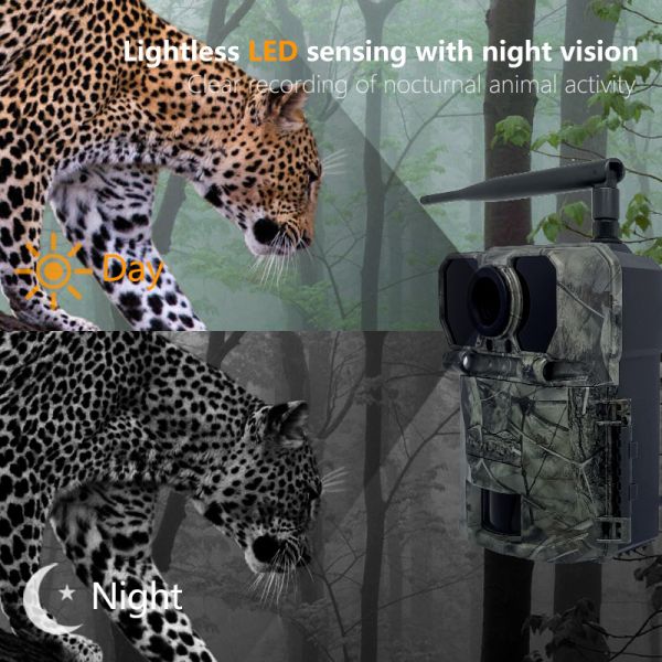 CMOS Sensor 4G Trail Camera Dust Proof 30MP Waterproof Cellular Trail Camera