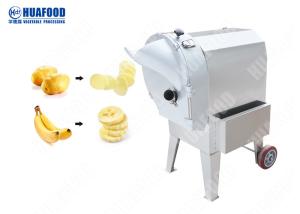 China Catering Enterprises Green Leafy Vegetable Cutter , Potato Cutting Machine wholesale