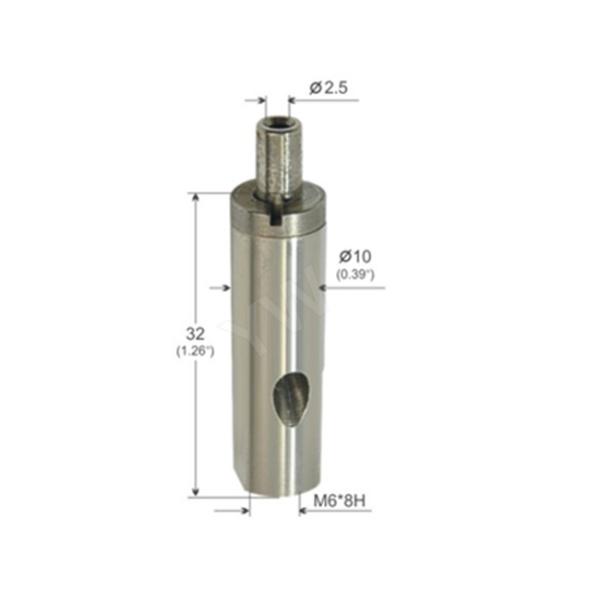M6 Internal Thread Lock Cable Grippers With Nickel Chrome Color Plating