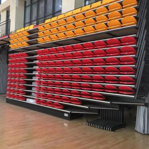 China Rear Folding Retractable Bleacher Seating For Indoor University School Hall wholesale