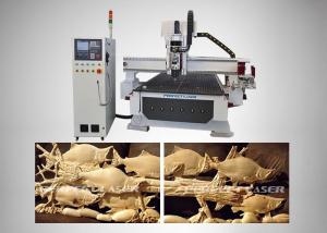 China 9kw High Accuracy Plate - Type Automatic Wood Router For Advertising Signs on sale