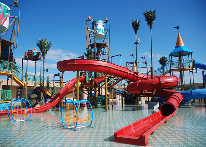 Amusement Resorts Swimming Pool Water Slide