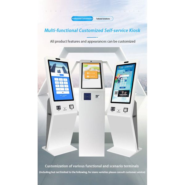 32 Inch Interactive Customer Self Ordering System In Fast Food for Retail and Hospitality