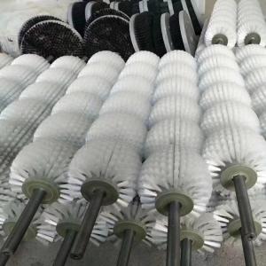 China Customized Industrial Roller Brushes Conveyor Belt Cleaning Brush 80mm wholesale