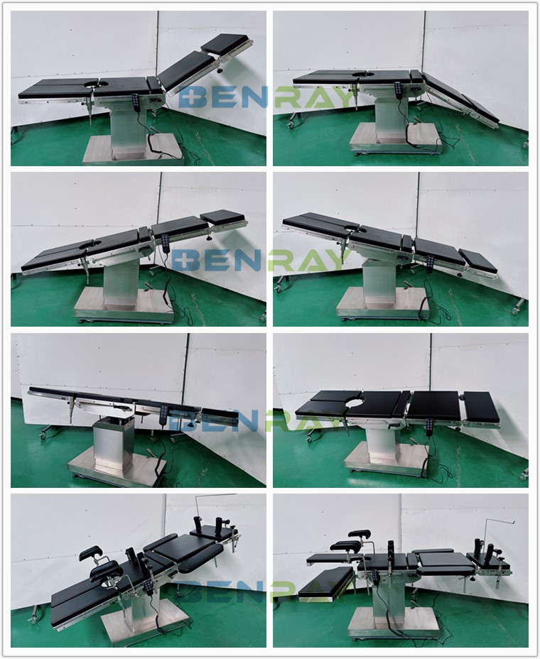 Radiolucent X-ray C Arm Electric Operating Table Surgical Table