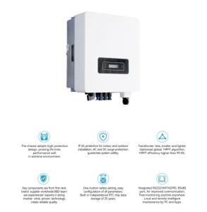 China IP65 Solar Energy Storage System 3kW - 10kw Solar Hybrid Inverter wholesale