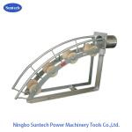 Ground Cable Entrance Protection 100mm Trench Roller , Cable Guide Roller