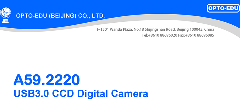 OPTO EDU A59.2220 USB3.0 CCD Digital Microscope Camera
